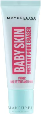 Maybelline New York Baza pod makijaż - База под макияж Maybelline Baby Skin Instant Pore Eraser