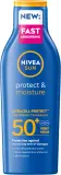 Увлажняющий солнцезащитный лосьон для тела SPF 50+ NIVEA SUN Protect & Moisture — фото 1
