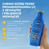 Увлажняющий солнцезащитный лосьон для тела SPF 50+ NIVEA SUN Protect & Moisture — фото 3
