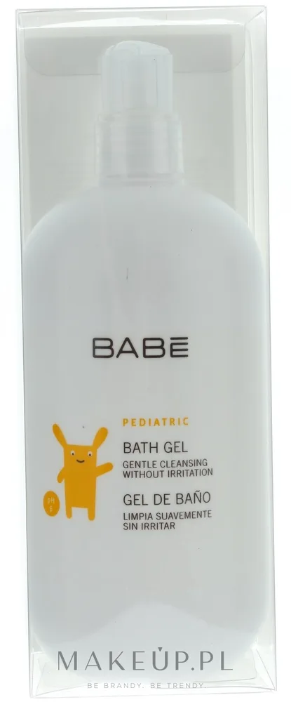 Гипоаллергенный детский гель для душа Babé Laboratorios Pediatric Bath Gel, 500 мл
