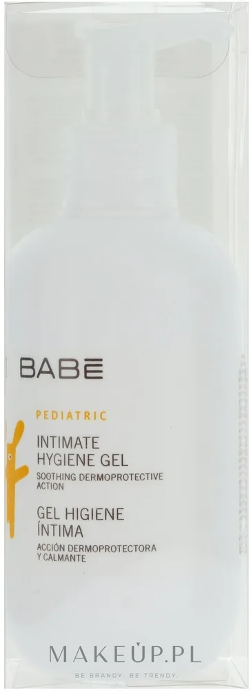 Babe Laboratorios Pediatric Intimate Hygiene Gel гель для интимной гигиены детский для девочек и мальчиков с первого дня жизни, 200 мл