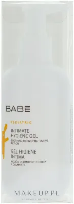 Babe Laboratorios Pediatric Intimate Hygiene Gel гель для интимной гигиены детский для девочек и мальчиков с первого дня жизни, 200 мл