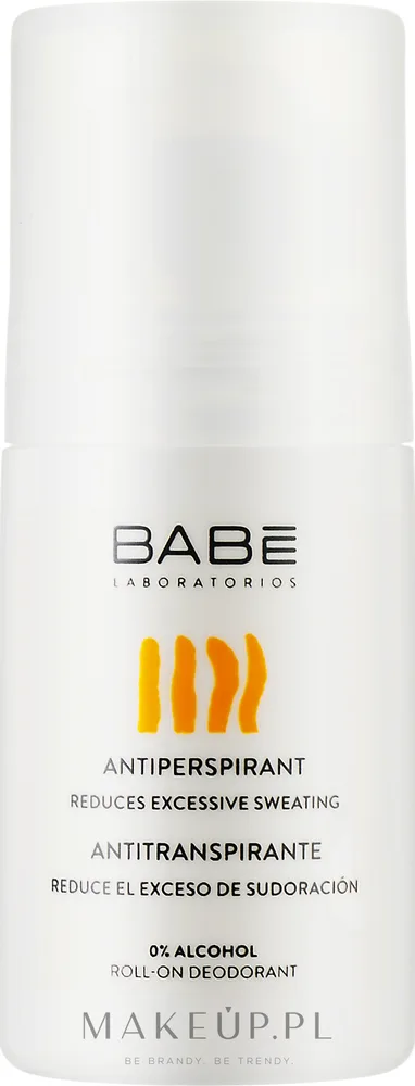 Дезодорант-антиперспирант в шариковой упаковке без спирта Babe Laboratorios
