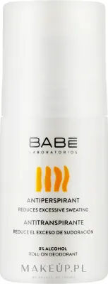 Дезодорант-антиперспирант в шариковой упаковке без спирта Babe Laboratorios