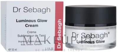Крем для лица Dr Sebagh Luminous Glow увлажняющий придающий сияние 50 мл