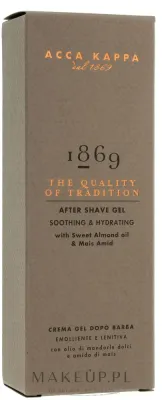 Acca Kappa 1869 эмульсия после бритья 125 мл, мужской уход, миндальное масло, древесный аромат
