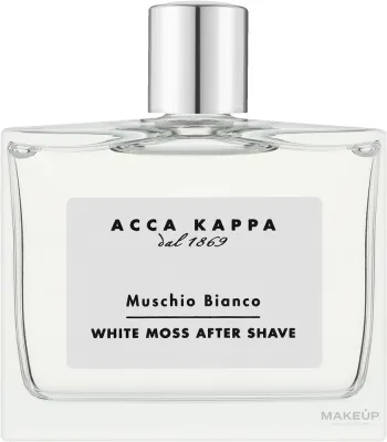 Acca Kappa White Moss Lotion After Shave лосьон после бритья 100 мл, мужской тонизирующий лосьон с гамамелисом и алоэ, уход за кожей лица после бритья