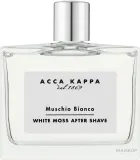 Acca Kappa White Moss Lotion After Shave лосьон после бритья 100 мл, мужской тонизирующий лосьон с гамамелисом и алоэ, уход за кожей лица после бритья — фото 1
