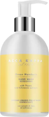 Жидкое мыло для рук Acca Kappa Green Mandarin с ароматом зелёного мандарина, 300 мл