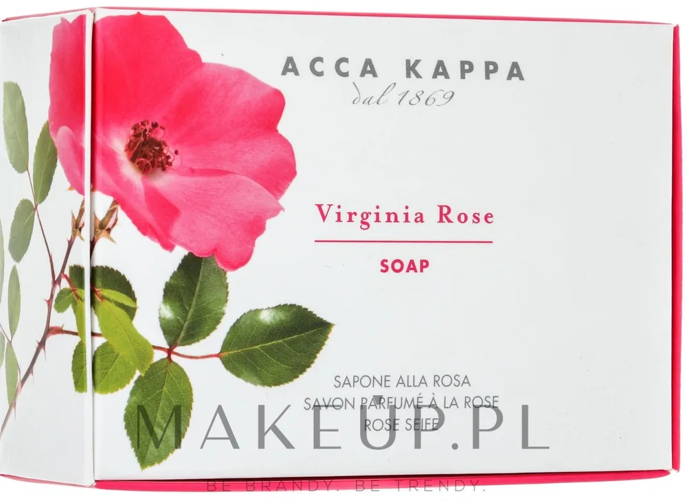 Туалетное мыло Acca Kappa Rose Soap Collection с ароматом розы, 150 г