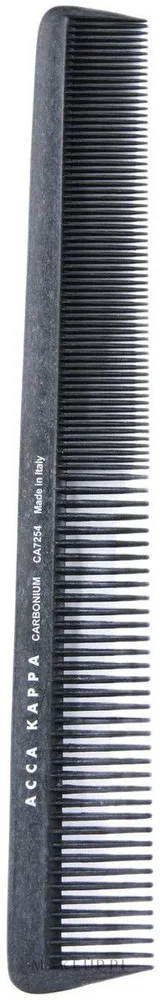 Карбоновая расчёска для волос Acca Kappa Carbon Styling 21,5 см