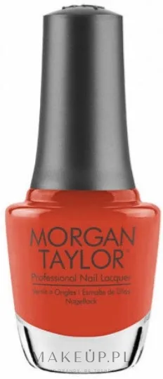 Morgan Taylor Professional Nail Lacquer лак для ногтей цветной глянцевый профессиональный стойкий 15 мл, оттенок Tiger Blossom
