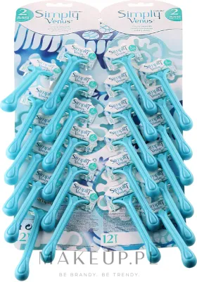 Gillette Venus 2 Satin Care станки для бритья одноразовые женские с двойным лезвием и увлажняющей полоской, набор, 24 шт