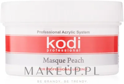 Kodi Professional Masque Peach акриловая пудра камуфлирующая бежевая с персиковым подтоном для наращивания и моделирования ногтей 22 г