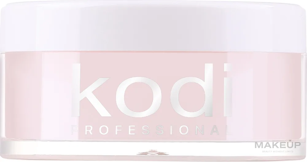 Kodi Professional Perfect Pink акриловая пудра базовая розово-прозрачная для моделирования ногтей 40 г