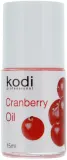Kodi Professional Cranberry Oil масло для кутикулы и ногтей Клюква, для маникюра и педикюра, 15 мл — фото 2