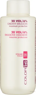 ING Professional Color-ING Oxidante Emulsion окислитель для краски для волос 6%, оксид кремовый профессиональный, 1000 мл