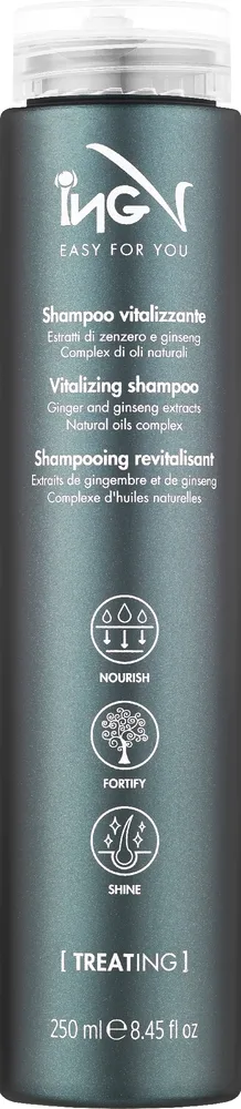 Укрепляющий шампунь ING Professional Treat-ING Vitalizing Shampoo против выпадения волос 250 мл