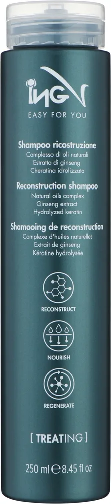 Восстанавливающий шампунь ING Professional Treat-ING Treated Hair Shampoo для повреждённых волос 250 мл