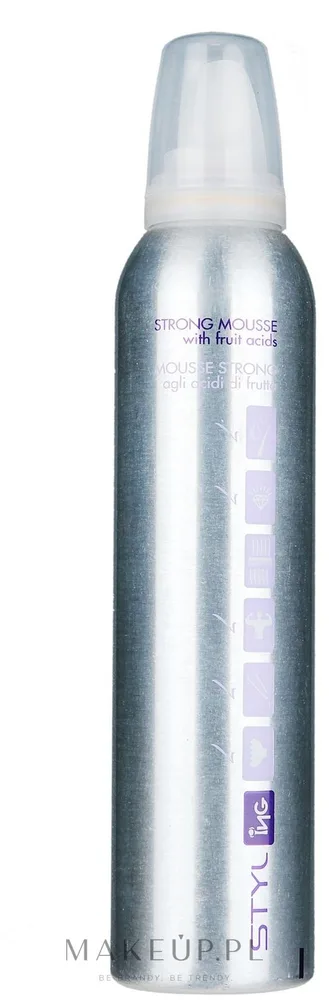 ING Professional Styl Mousse Strong пенка мусс для укладки волос сильной фиксации с пантенолом 250 мл