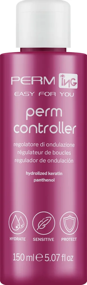 ING Professional Perm Control регулятор для химической завивки волос, с кератином и пантенолом, парикмахерский, 150 мл
