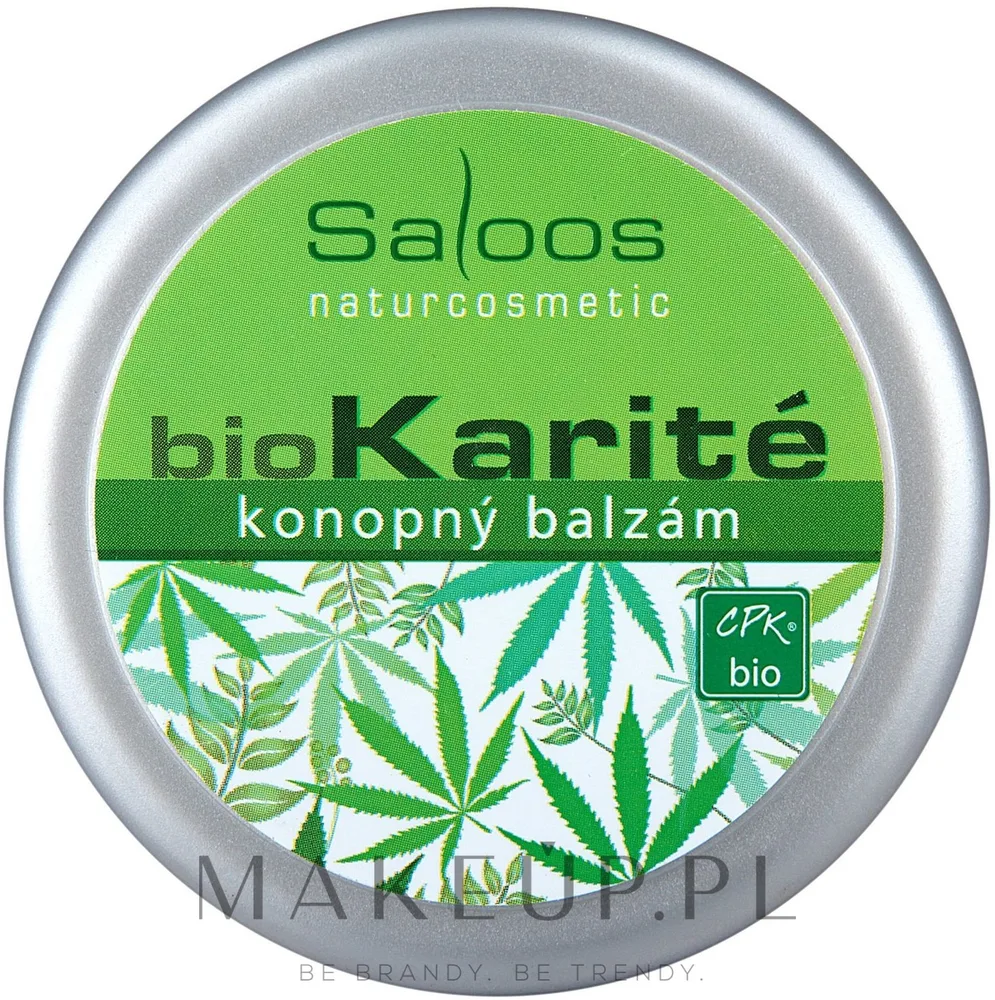 Бальзам для тела с маслом конопли и маслом ши Saloos Hemp Bio-Balm