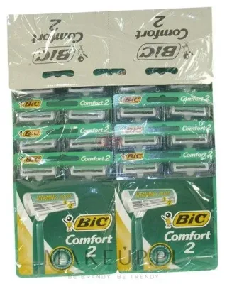 Bic Comfort станки для бритья мужские одноразовые с двойным лезвием, набор, 24 шт