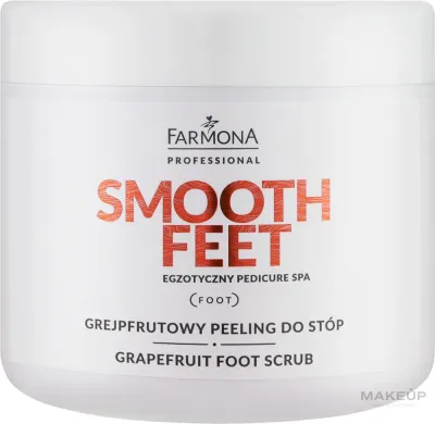 Farmona Professional Smooth Feet пилинг для стоп грейпфрутовый солевой скраб для ног профессиональный экзотический педикюр спа 690 г