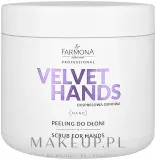 Farmona Professional Velvet Hands Scrub For Hands пилинг скраб для рук с лилией и маслом макадамии профессиональный 550 г — фото 1