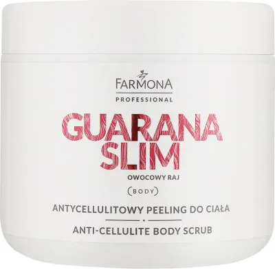 Farmona Professional Guarana Slim пилинг-скраб для тела сахарный антицеллюлитный с маслом ши и макадамией 600 г