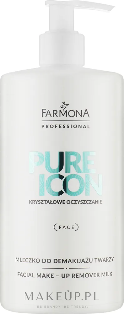 Farmona Professional Pure Icon молочко для снятия макияжа с пантенолом маслом подсолнечника 500 мл