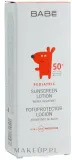 Солнцезащитный бальзам для детей для лица и тела SPF 50+ Babe Laboratorios Children's Sunscreen Lotion — фото 3
