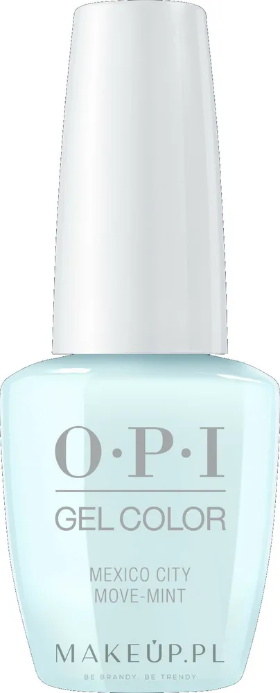 OPI GelColor гель-лак для ногтей цветной для УФ и LED лампы система Soak-Off 15 мл, оттенок GCM83 - Mexico City Move-mint