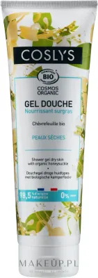 Гель для душа для сухой кожи с органической жимолостью Coslys Body Care Shower Gel, 1000 мл