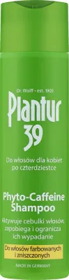 Кофеиновый шампунь Plantur для окрашенных волос с кофеином и пантенолом 250 мл