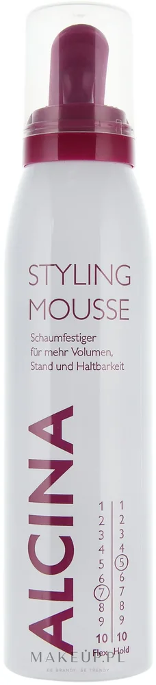 Alcina Strong Styling-Mousse мусс пенка для укладки волос сильной фиксации, для объёма и локонов, 150 мл