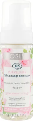 Coslys Facial Care Cleansing Foam пенка для умывания очищающая с органической розовой водой и алоэ для сухой и чувствительной кожи 150 мл