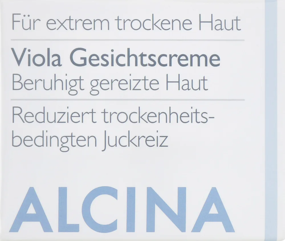Крем для лица Alcina T Facial Cream Viola питательный успокаивающий для сухой кожи 250 мл