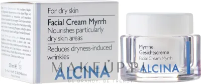 Крем для лица Alcina T Facial Cream Myrrh питательный для сухой кожи