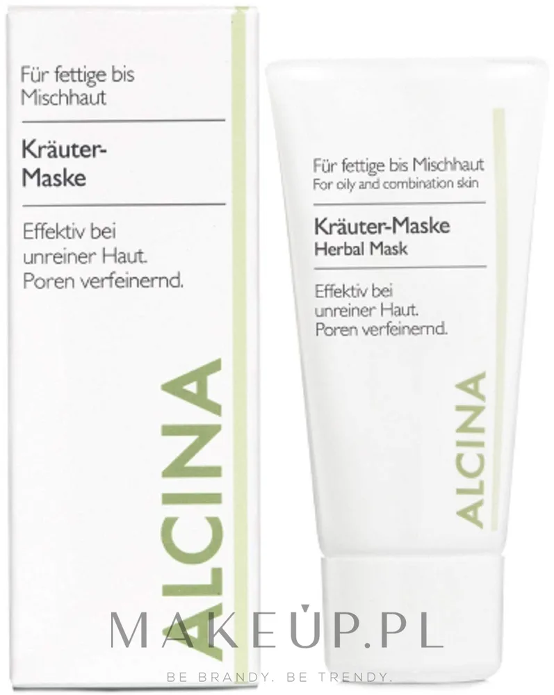 Травяная маска для лица Alcina Herbal Mask, 50 мл