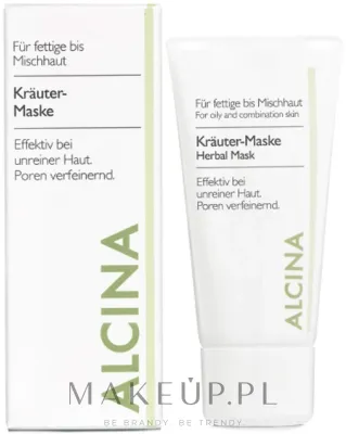 Травяная маска для лица Alcina Herbal Mask, 50 мл