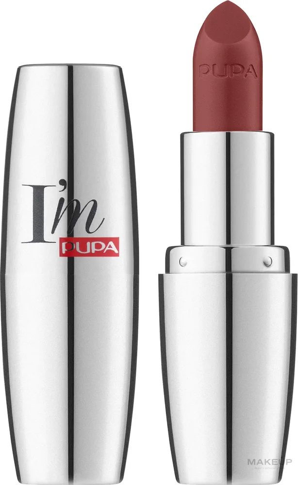 Помада для губ Pupa I'm Lipstick насыщенный цвет, оттенок 215 - Vintage Apricot
