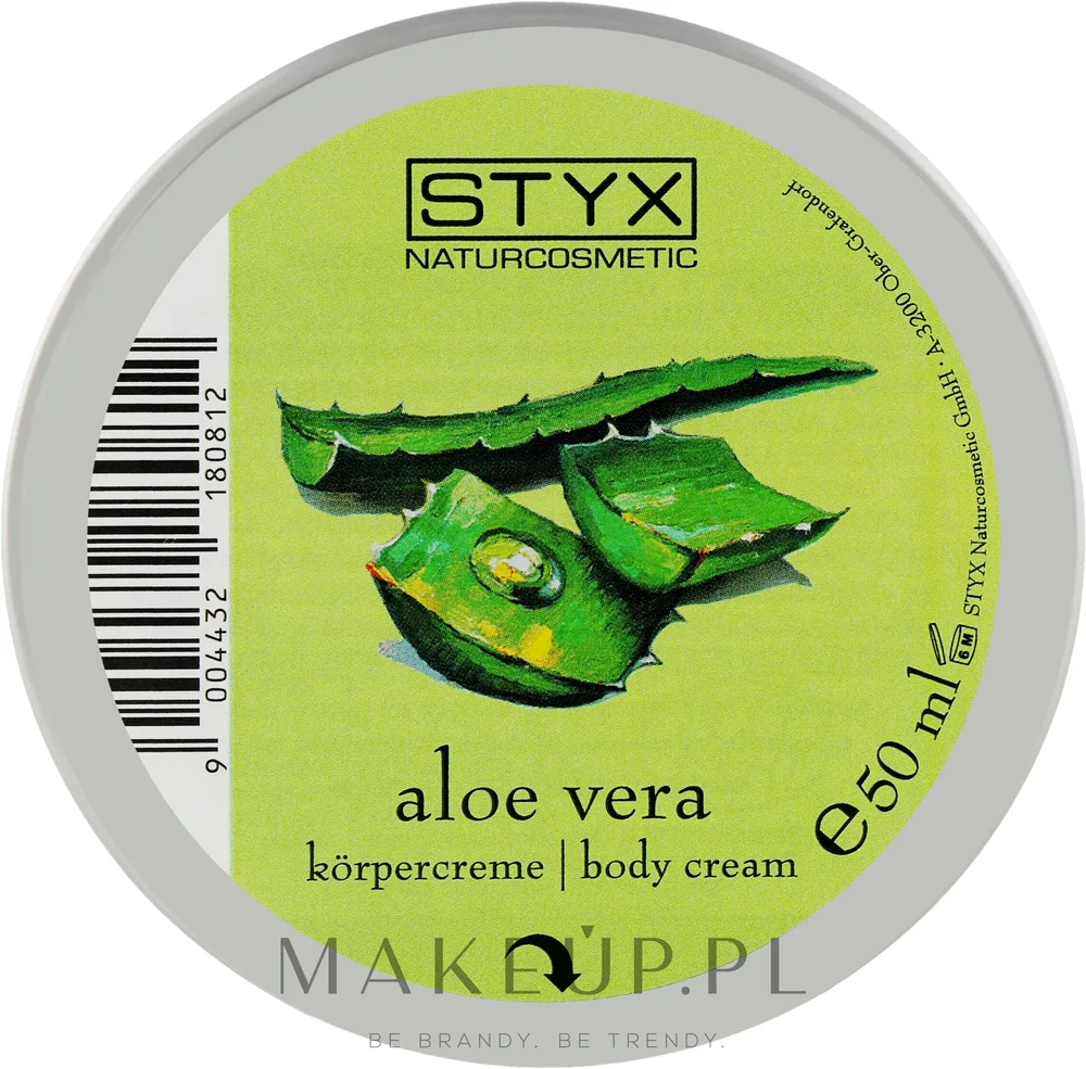 Крем для тела Styx Naturcosmetic Aloe Vera с соком алоэ и маслом ши 200 мл