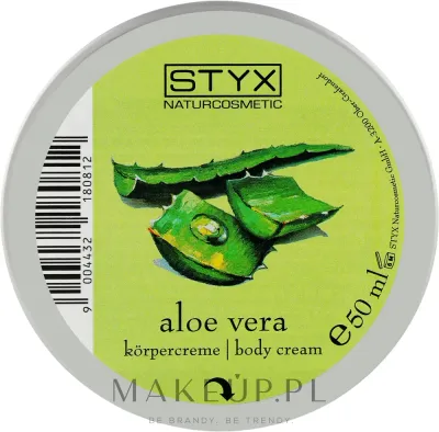 Крем для тела Styx Naturcosmetic Aloe Vera с соком алоэ и маслом ши 200 мл