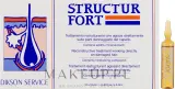 Dikson Structur Fort ампулы для повреждённых волос восстанавливающие с цинком медью и молочной кислотой 10 x 12 мл — фото 1