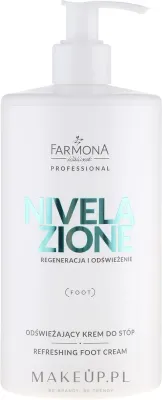 Крем для ног Farmona Professional Nivelazione освежающий, с экстрактом шалфея, 500 мл