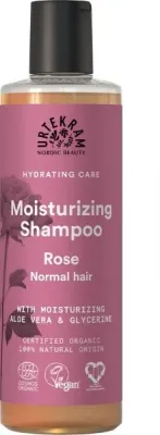 Органический шампунь для нормальных волос Urtekram Rose Shampoo Normal Hair с дамасской розой