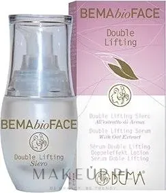 Сыворотка для лица Bema Cosmetici BemaBioFace Double Lifting подтягивающая с растительными протеинами 30 мл