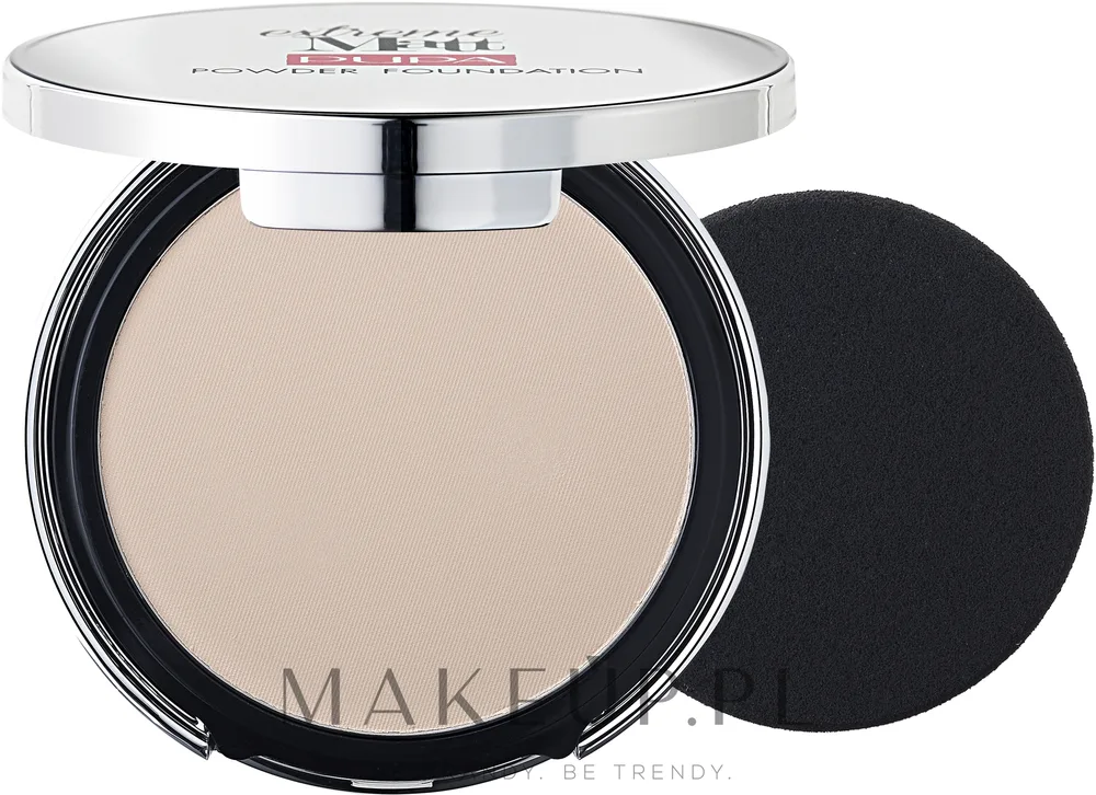 Матирующая компактная пудра Pupa Extreme Matt Powder Foundation, 11 г, оттенок 010 - Porcelain