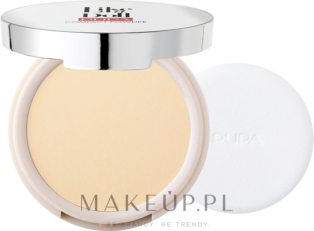 Матирующая компактная пудра Pupa Like A Doll Compact Powder SPF 15, 10 г, оттенок 08 - Sweet Vanilla